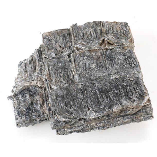 German WW2 Army Tropical pith helmet insignia factory pile