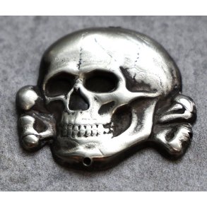 German WW2 Waffen-SS visor cap skull/totenkopf 'RZM 52'