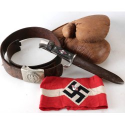 German WW2 HJ boxing gloves
