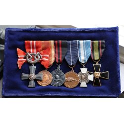 Finnish WW2 6-place medal bar