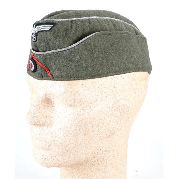German WW2 Army Artillery Officer's overseas cap