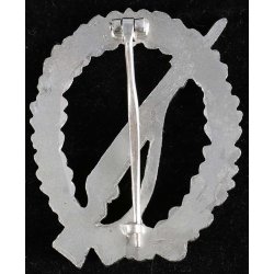 Infantry assault badge in Silver 1957 'Steinhauer&amp; Lck' 'Early'