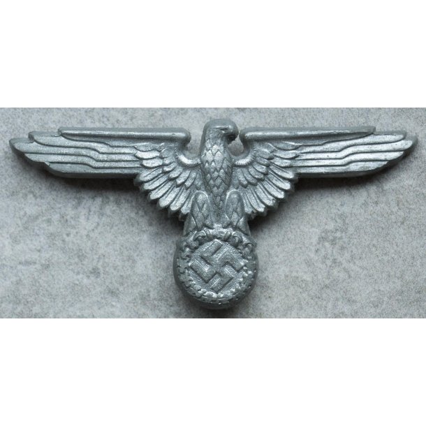 German WW2 Waffen-SS visor cap eagle'Assmann'(Carl Halfar Factory find)