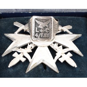German WW2 Legion Condor 4./F.88 member's ring