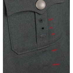 German WW2 Army Artillery Rgt 183 Oberstleutnant Tunic