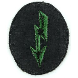 German WW2 Army Panzer Grenadier / Gebirgsjger signal personnel's sleeve badge