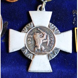Finnish WW2 6-place medal bar