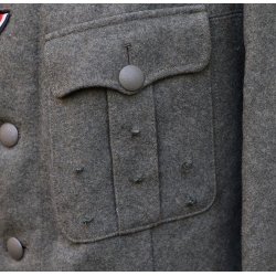 German WW2 Panzer Feldwebel service uniform