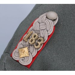 German WW2 Army Artillery Rgt 183 Oberstleutnant Tunic