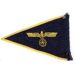 German WW2 Kriegsmarine Officer�s Vehicle Service Pennant