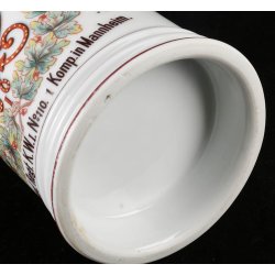 German Imperial Regimental beer stein  2. Badische Grenadier-Regiment �Kaiser Wilhelm I.� Nr. 110 Mannheim