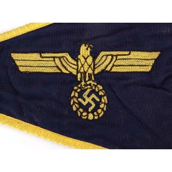 German WW2 Kriegsmarine Officer�s Vehicle Service Pennant