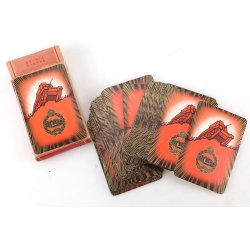 British WW2 Royal Tank Regiment full set of playing cards