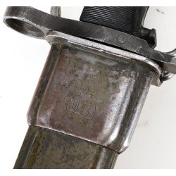 US WWII M1 Bayonet with M7 scabbard 1943-1944