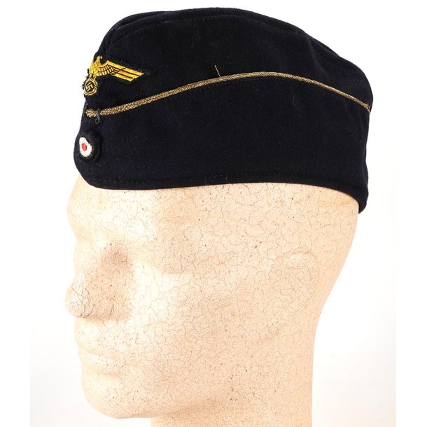 German WW2 Kriegsmarine Officer's overseas cap
