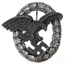 German WW2 Luftwaffe Observer's badge 'P.Meybauer, Berlin'