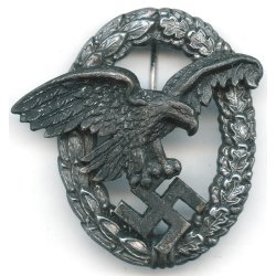 German WW2 Luftwaffe Observer's badge 'P.Meybauer, Berlin'
