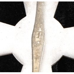 German WW2 War merit cross 1 cl 1939 w/o swords '1' - Cased