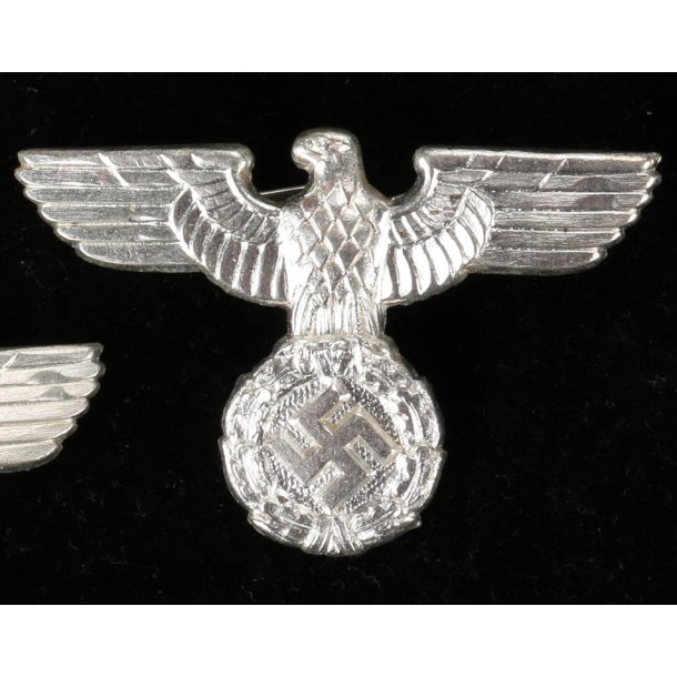 German WW2 Political/etc visor cap eagle RZM 117 (Carl Halfar Factory find)