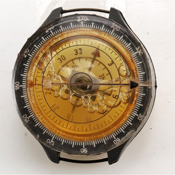 Cold war military wrist compass