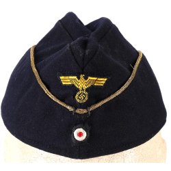 German WW2 Kriegsmarine Officer's overseas cap