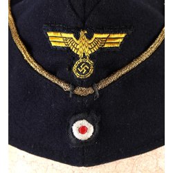 German WW2 Kriegsmarine Officer's overseas cap
