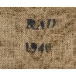 German WW2 RAD gas mask with bag