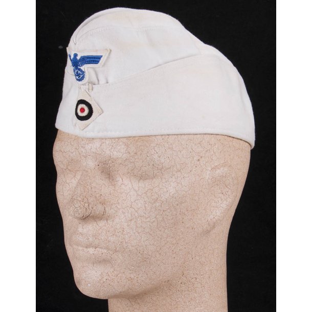 Kriegsmarine EM/NCO's white summer side cap