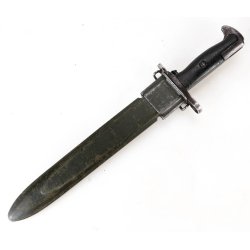 US WWII M1 Bayonet with M7 fiberglass scabbard 1943-1944