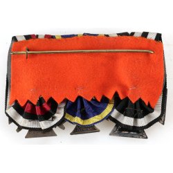 German WW1 3-place medal bar