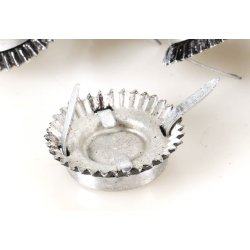 German WW2 Visor cap cockade, type2 (Carl Halfar Factory find)