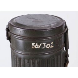 German WW2 Army Gas Mask with canister