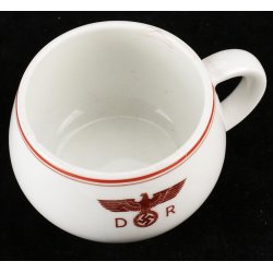 German WW2 Deutsches Reichsbahn "Nymphenburg" Porcelain Teacup
