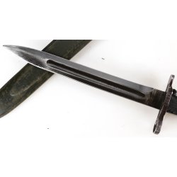 US WWII M1 Bayonet with M7 fiberglass scabbard 1943-1944