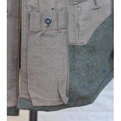 German WW2 Panzer Feldwebel service uniform