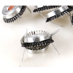 German WW2 Visor cap cockade, type2 (Carl Halfar Factory find)