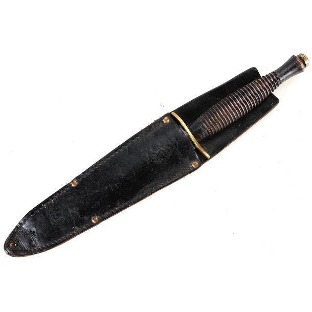 British Third Pattern Fairbairn-Sykes Fighting Knife with Scabbard