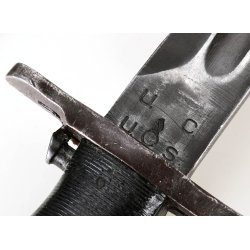 US WWII M1 Bayonet with M7 fiberglass scabbard 1943-1944