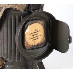 German WW2 Army Gas Mask with canister