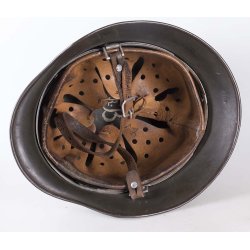 German WW2 Double decal Army M35 helmet - published