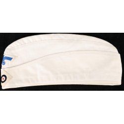 German WW2 Kriegsmarine EM/NCO's white summer overseas cap