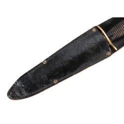 British Third Pattern Fairbairn-Sykes Fighting Knife with Scabbard