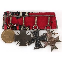 German WW1/2 4-place medal bar