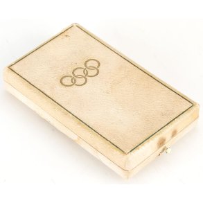 German WW2 1936 Olympic Games Commemorative Medal - Cased