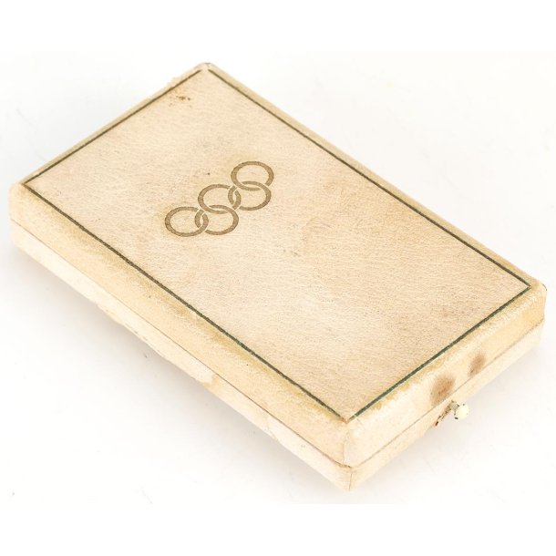 German WW2 1936 Olympic Games Commemorative Medal - Cased