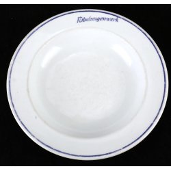 German WW2 Panzer factory Nibelungenwerk porcelain plate