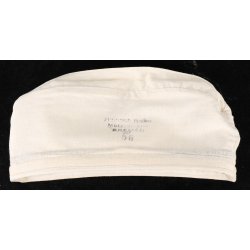 German WW2 Kriegsmarine EM/NCO's white summer overseas cap