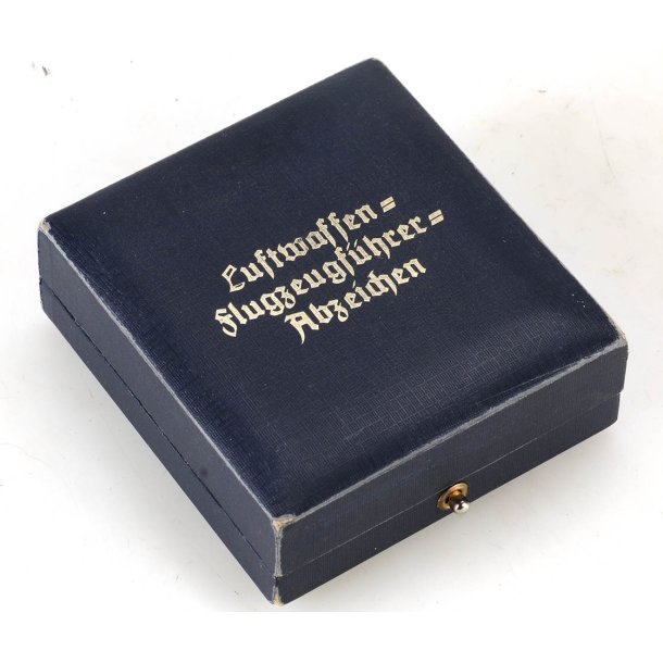 German WW2 Pilot's badge case