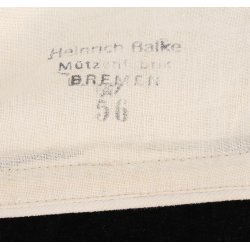 German WW2 Kriegsmarine EM/NCO's white summer overseas cap