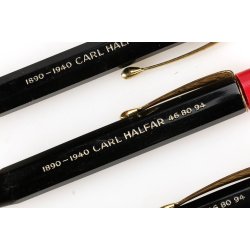German WW2 Pencil, promotional gift, Carl Halfar Berlin for the 50th company anniversary